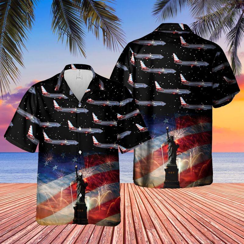 Us Airlines Boeing Of July Hawaii Shirt For Men Women Adult Ha110455