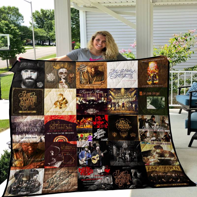 Zac Brown Band Quilt Blanket 0753