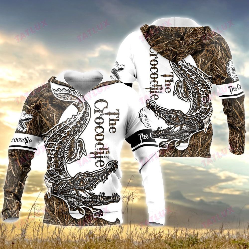 Wild Animal Face Crocodile 3D All Over Printed Shirt, Sweatshirt, Hoodie, Bomber Jacket Size S – 5Xl