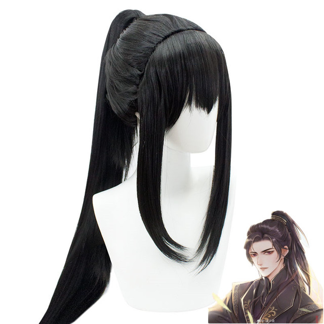 Anime Erha Mo Ran Cosplay Costumes Tian Guan Ci Fu He Xuan Mo Ran Cosplay Costume Shoes Wig Prps For Women Men Halloween Party alx