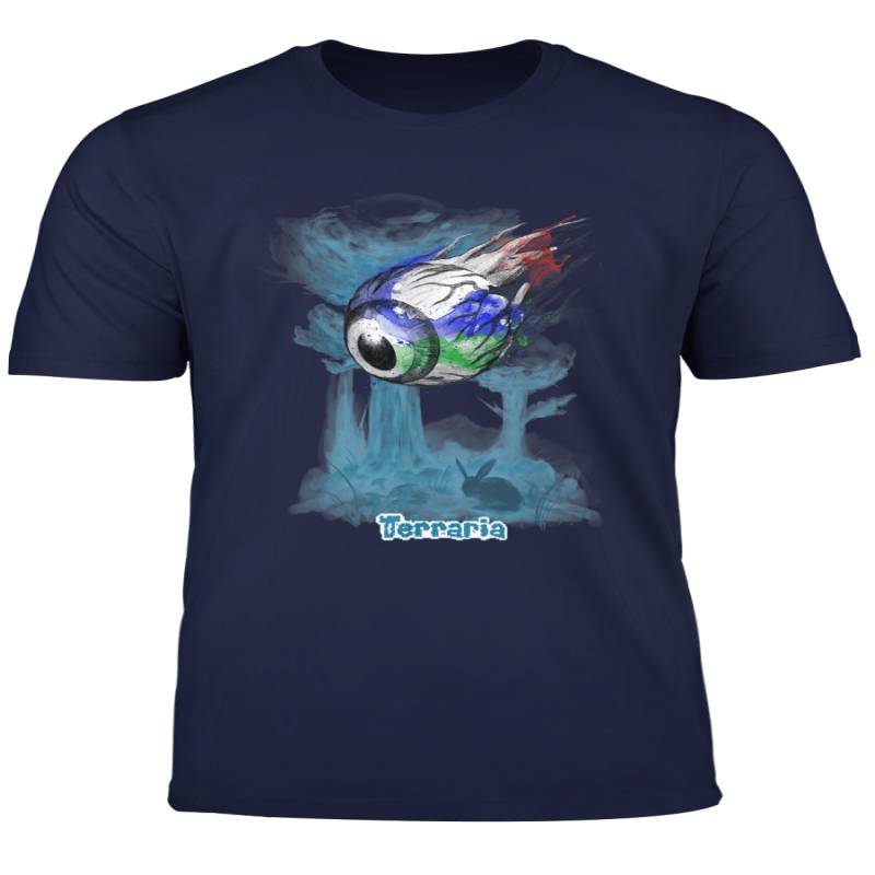 Terraria T Shirt Auge Von Cthulhu In Wasserfarbe