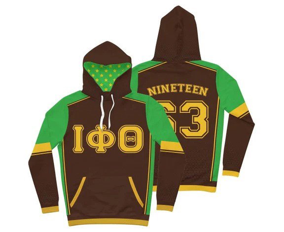 Fraternity Hoodie – Iota Phi Theta Fraternity Varsity Letters Hoodie