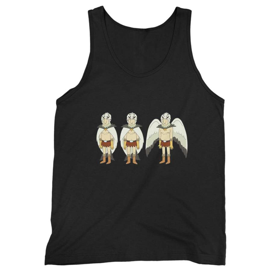 Bird Person Evolution Man’s Tank Top