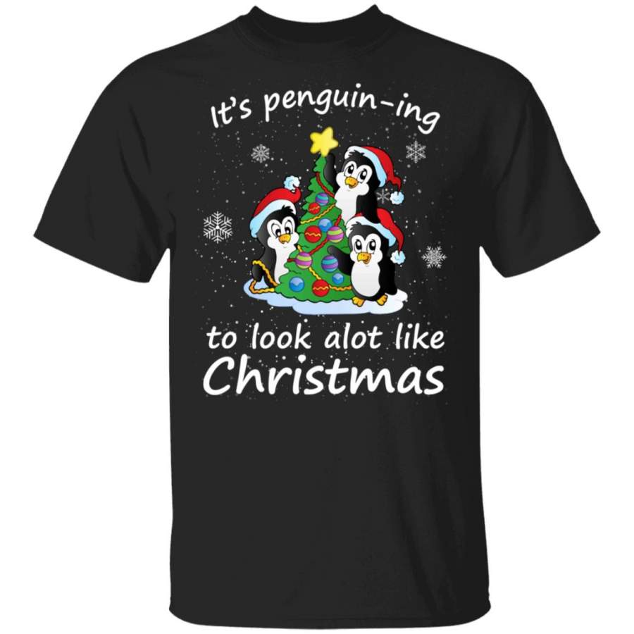 It’s Penguining To Look A Lot Like Christmas Penguin Tee Shirt sweater