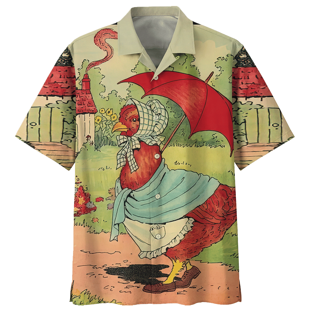 Chicken Colorful Awesome Design Unisex Hawaii Lover Hawaii Shirt For Men Women Ha33465