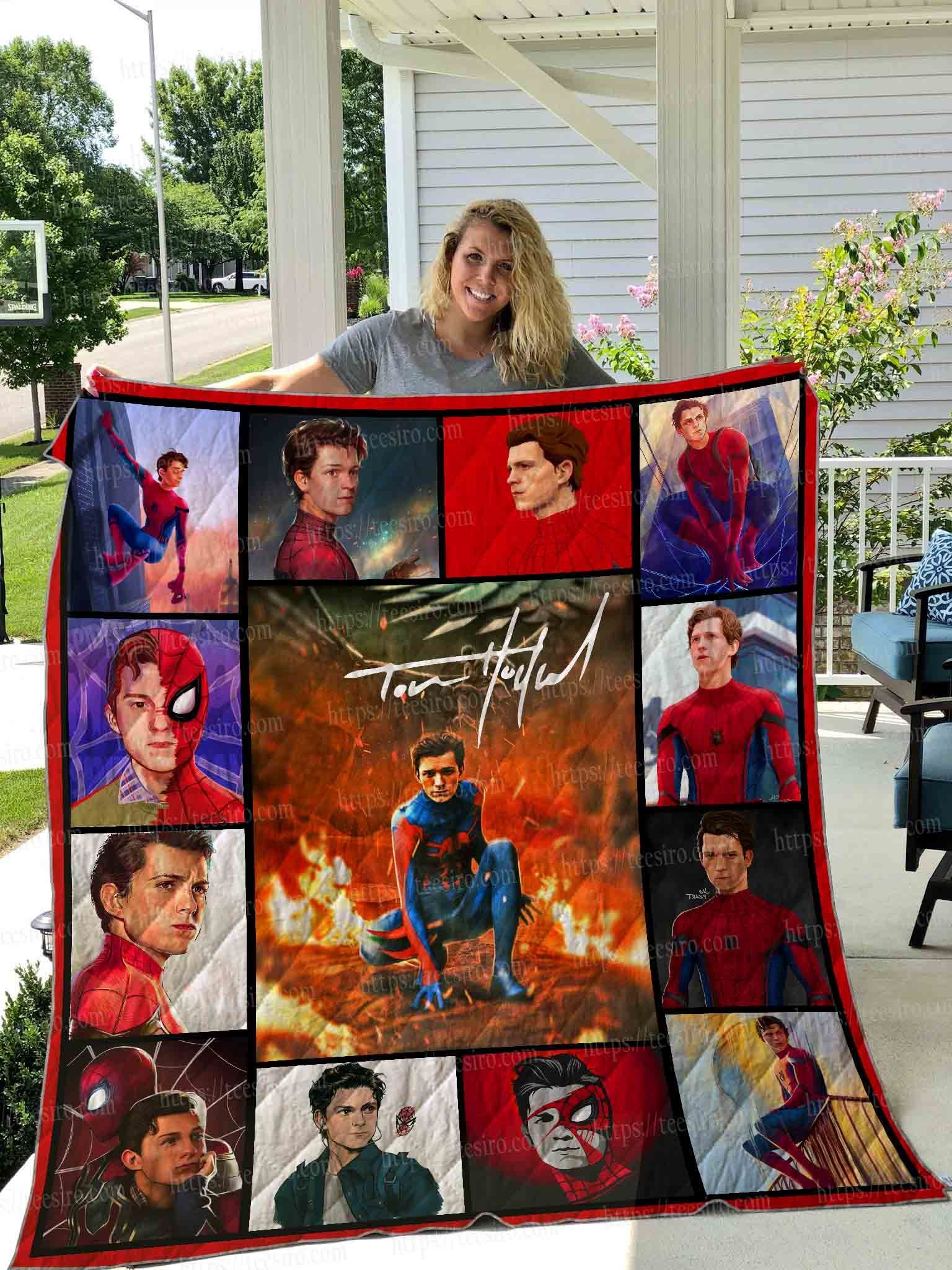 Tom Holland Spider Man All Season Plus Size Quilt