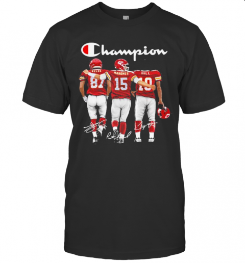 Champion Kansas City Chiefs Football Team T-Shirt