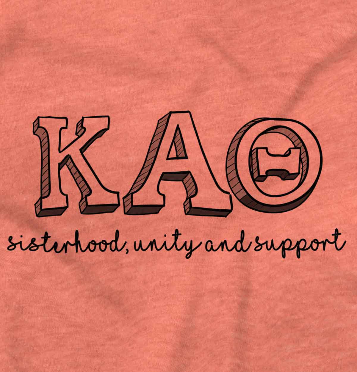 Motto Of A Theta Vintage T Shirts