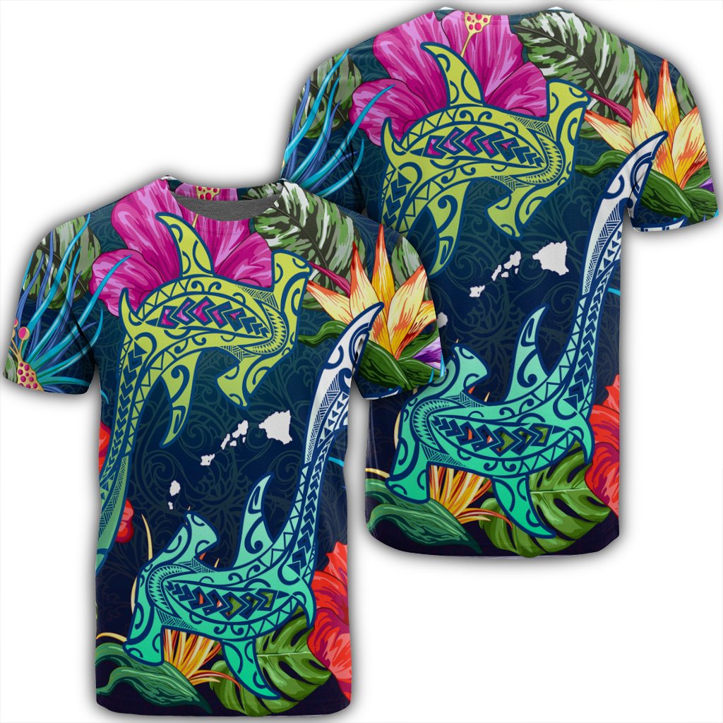 Hawaiian Shark Tropical Color Ah Ha105154