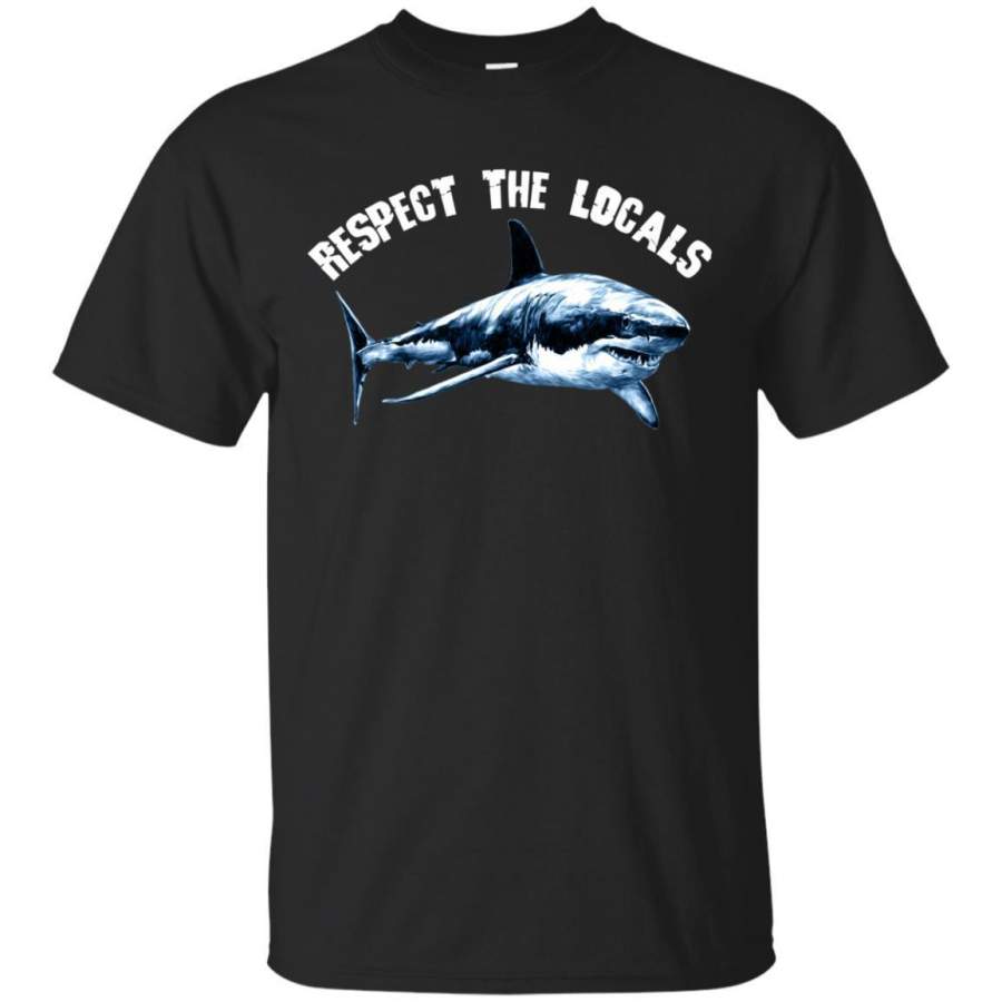 AGR Beach Respect The Locals Shark Shirt