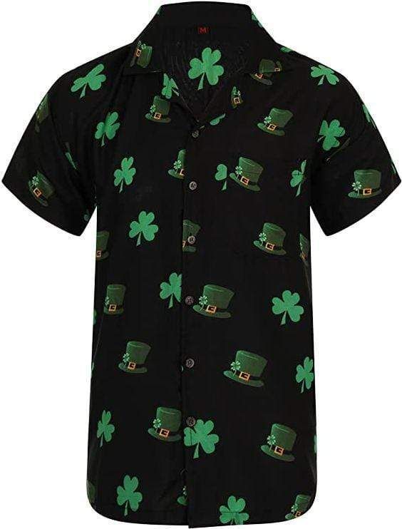 Order Hawaii Aloha Shirts St Patricks Day Irish Clover Leaf Ha37418