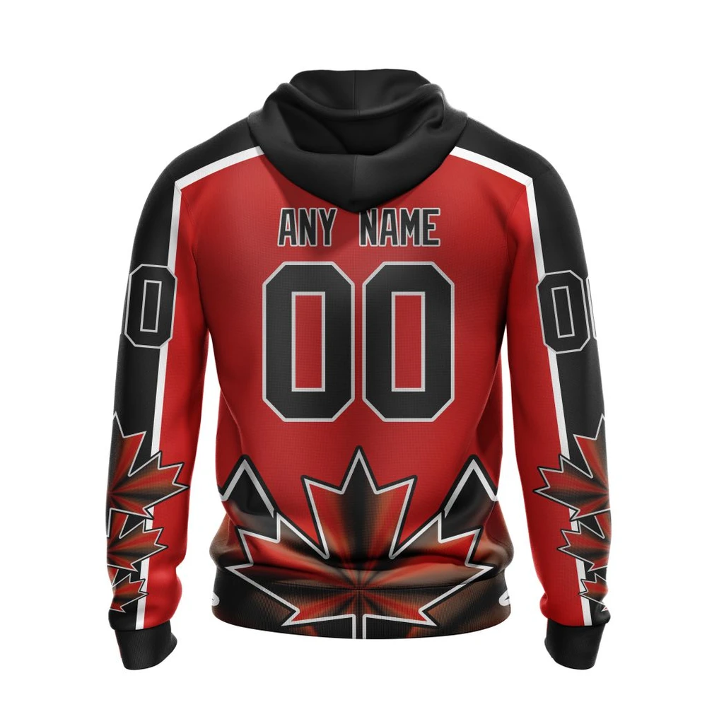 Hoodie Calgary Flames, With Beloved Canada Maple Leafs V0122 Qtnhl080524A3815Hd