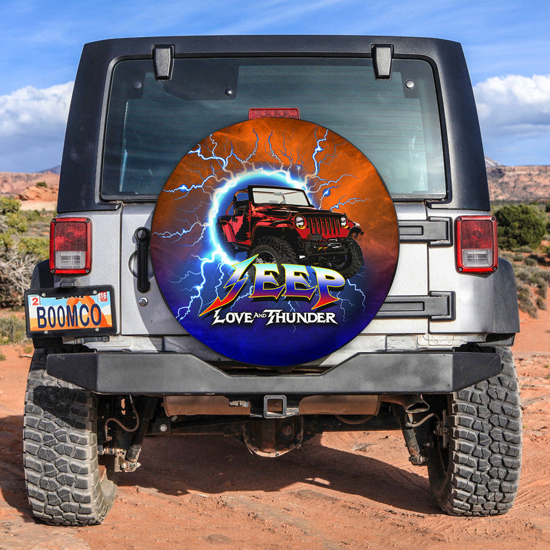 Jeep And Thunder Spare Tire Cover Lt6