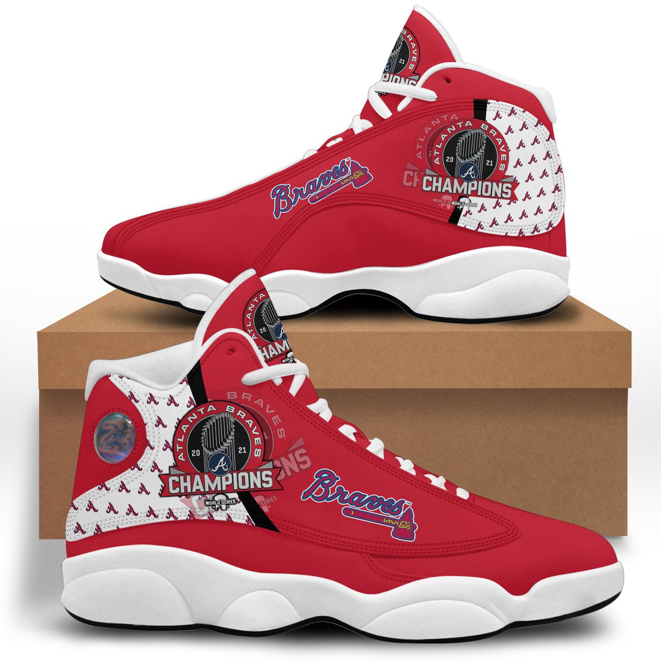 Atlanta Braves Ajd13 Shoes V1