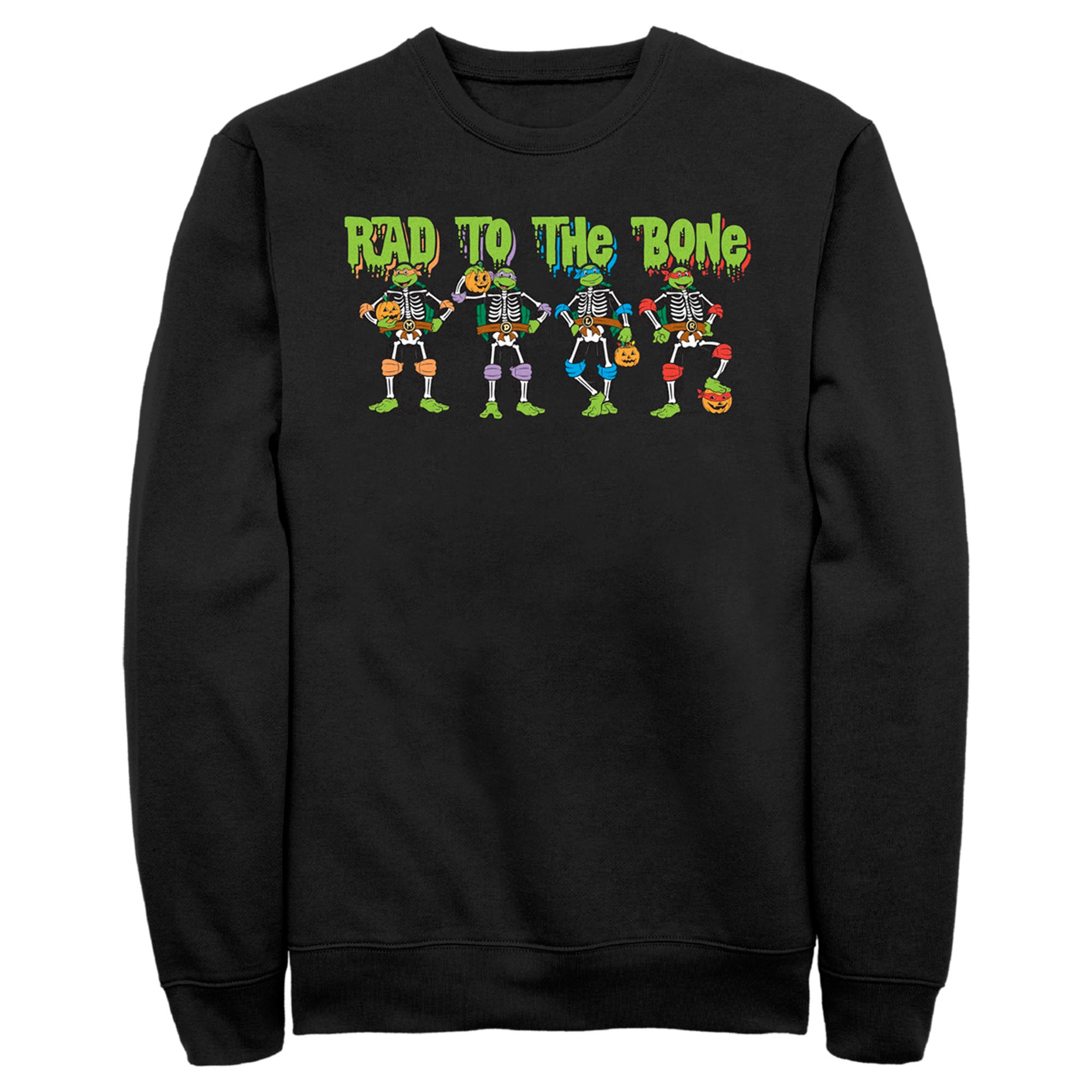 Men’S Teenage Mutant Ninja Turtles Halloween Rad To The Bone Sweatshirt