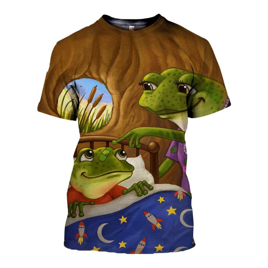 3D All Over Printed Frog T Shirt Hoodie 71201919