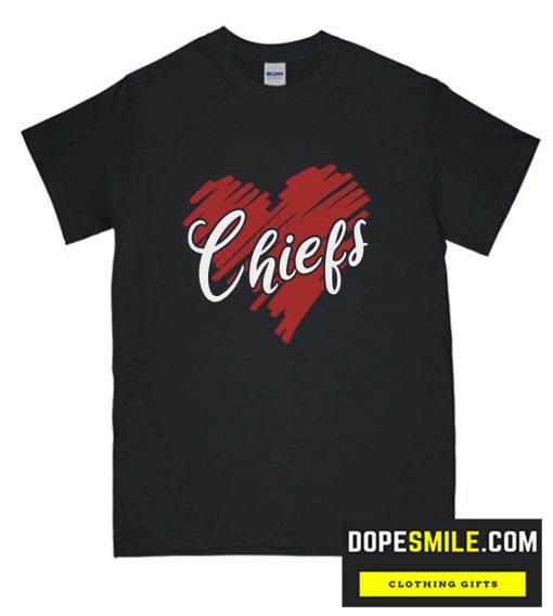 Chiefs Heart cool  T shirt