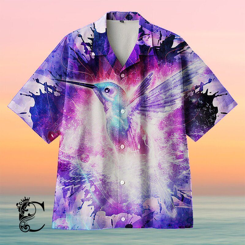 Amazing Hummingbird Love Hawaiian Shirt