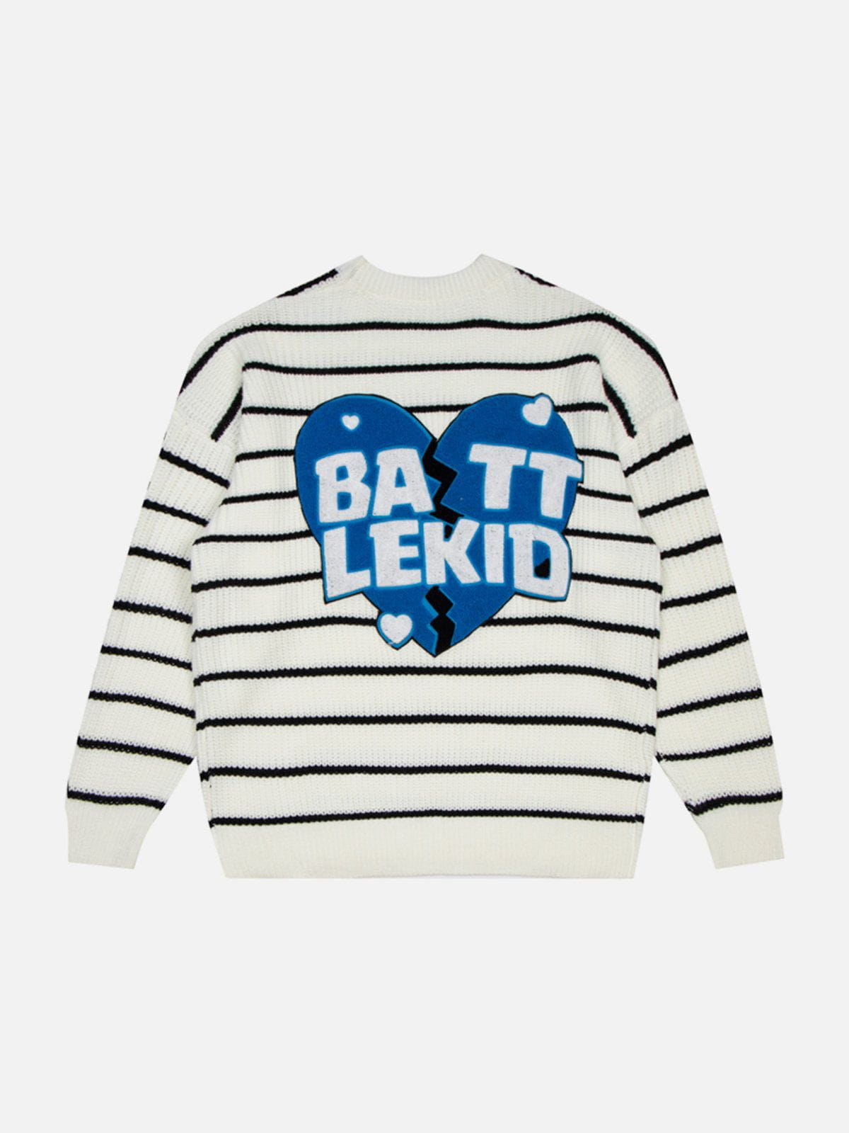 Talishko™ – Love Patch Stripe Sweater