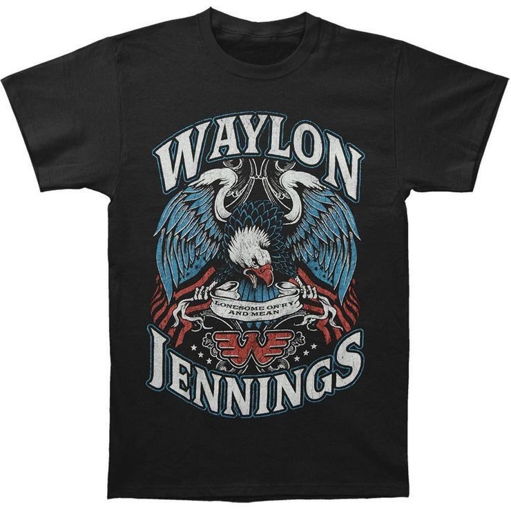 Waylon Jennings Lonesome On Ry Onry Eagle Shirt