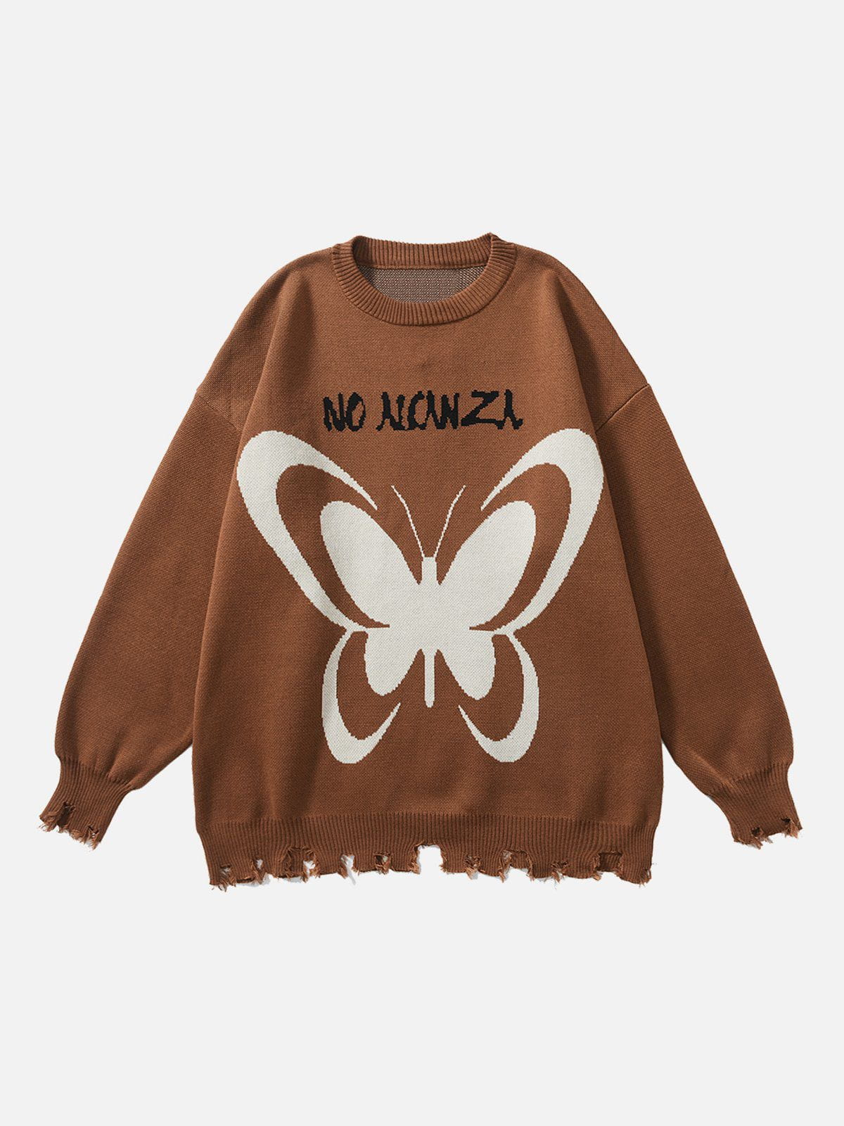 Talishko™ – Butterfly Alphabet Print Sweater