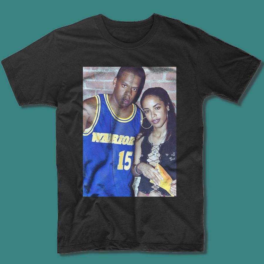 Aaliyah And Jay Z Men’S T Shirt