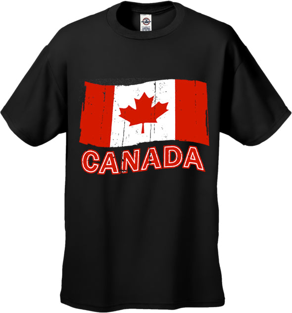 Canada Vintage Flag Men’s T-Shirt