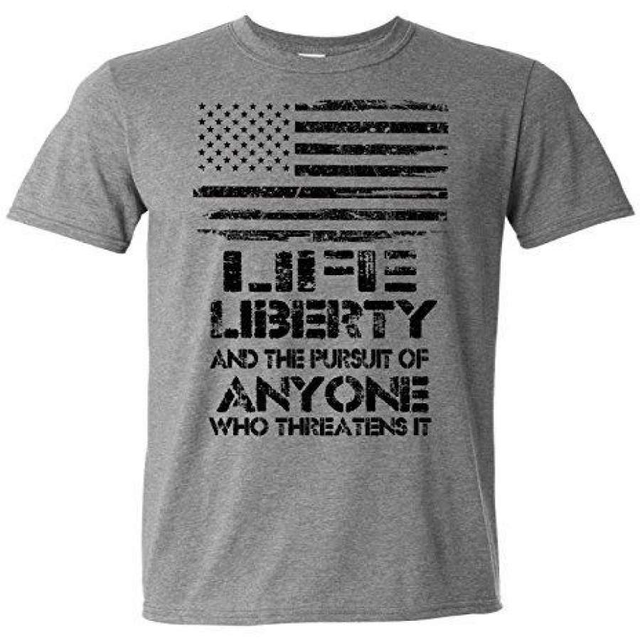 Men’s T-shirt USMC Marines Navy Seals US Army Veteran Patriotic