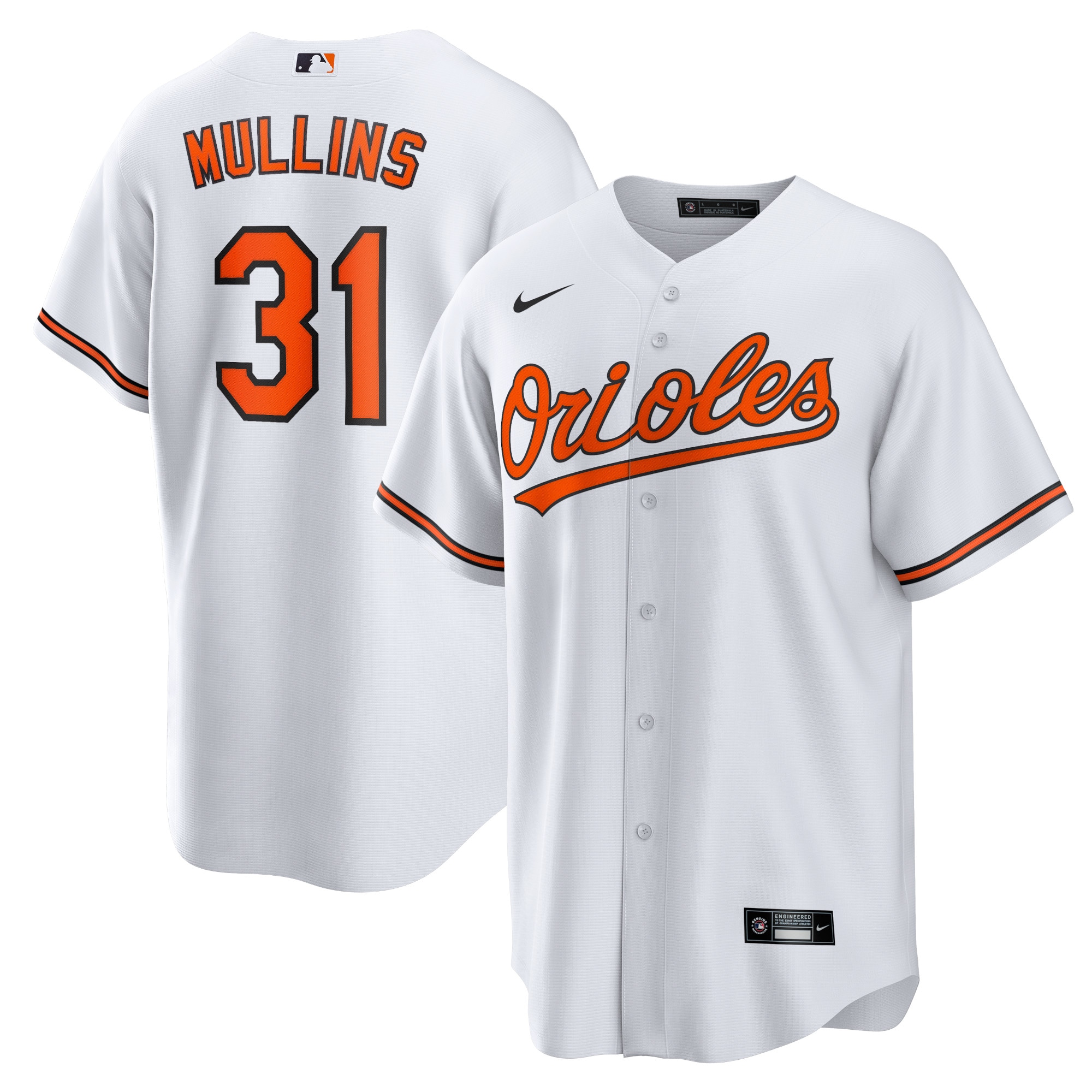 Cedric Mullins Baltimore Orioles Replica Player Jersey – White