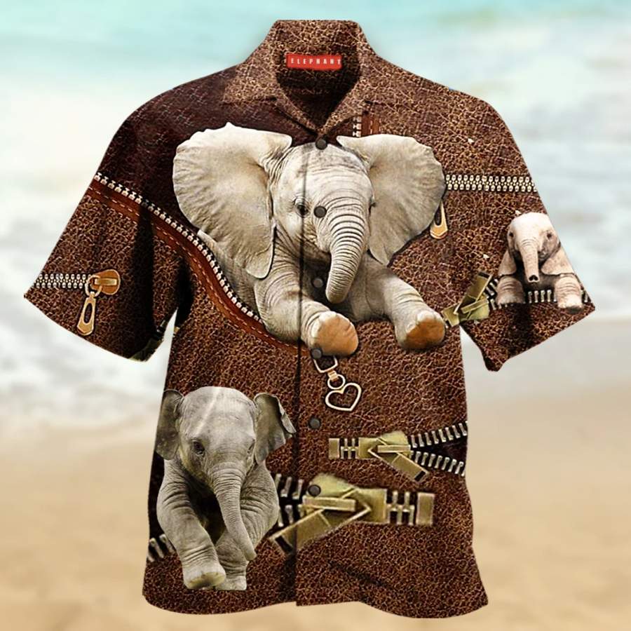 Awesome Elephant Hawaii Shirt