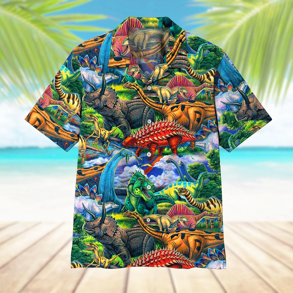 Aloha Dinosaur Hawaii Shirt Unisex Adult Ha88929