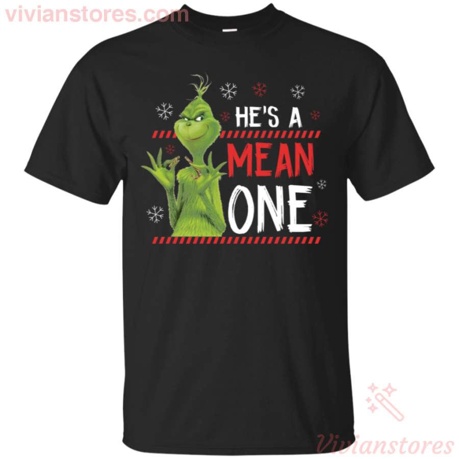 The Grinch He’s A Mean One Ugly Christmas T-Shirt