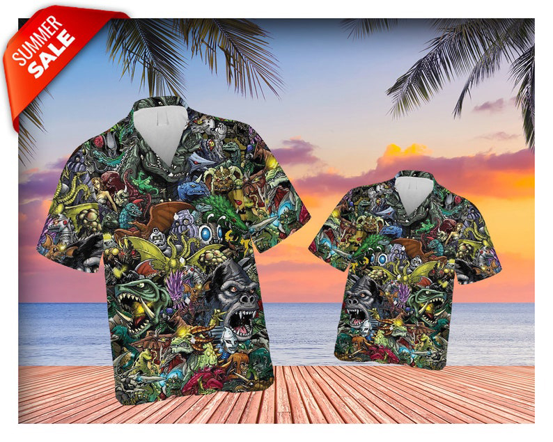 Welcome To The World Of Godzilla Hawaii Shirt Saleoff 111021 Ha46007