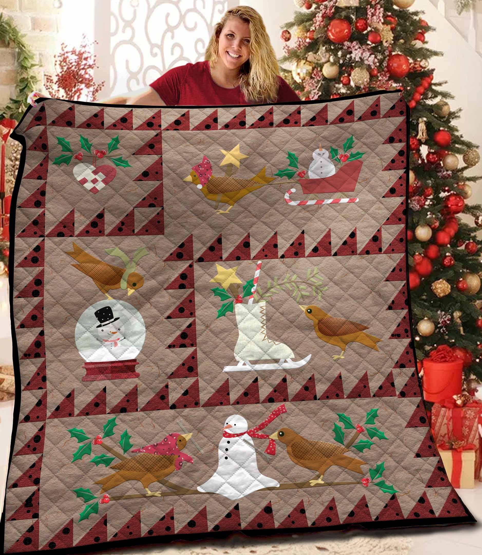 Christmas Jfj Quilt Xas