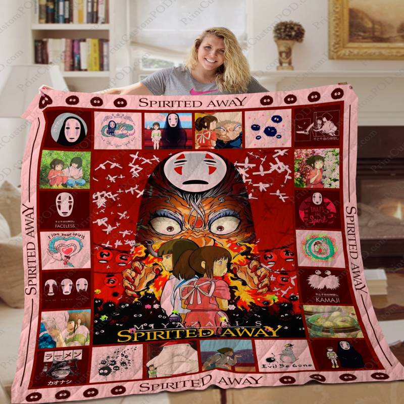 [TA] – Spirited Away Quilt Blanket ver2