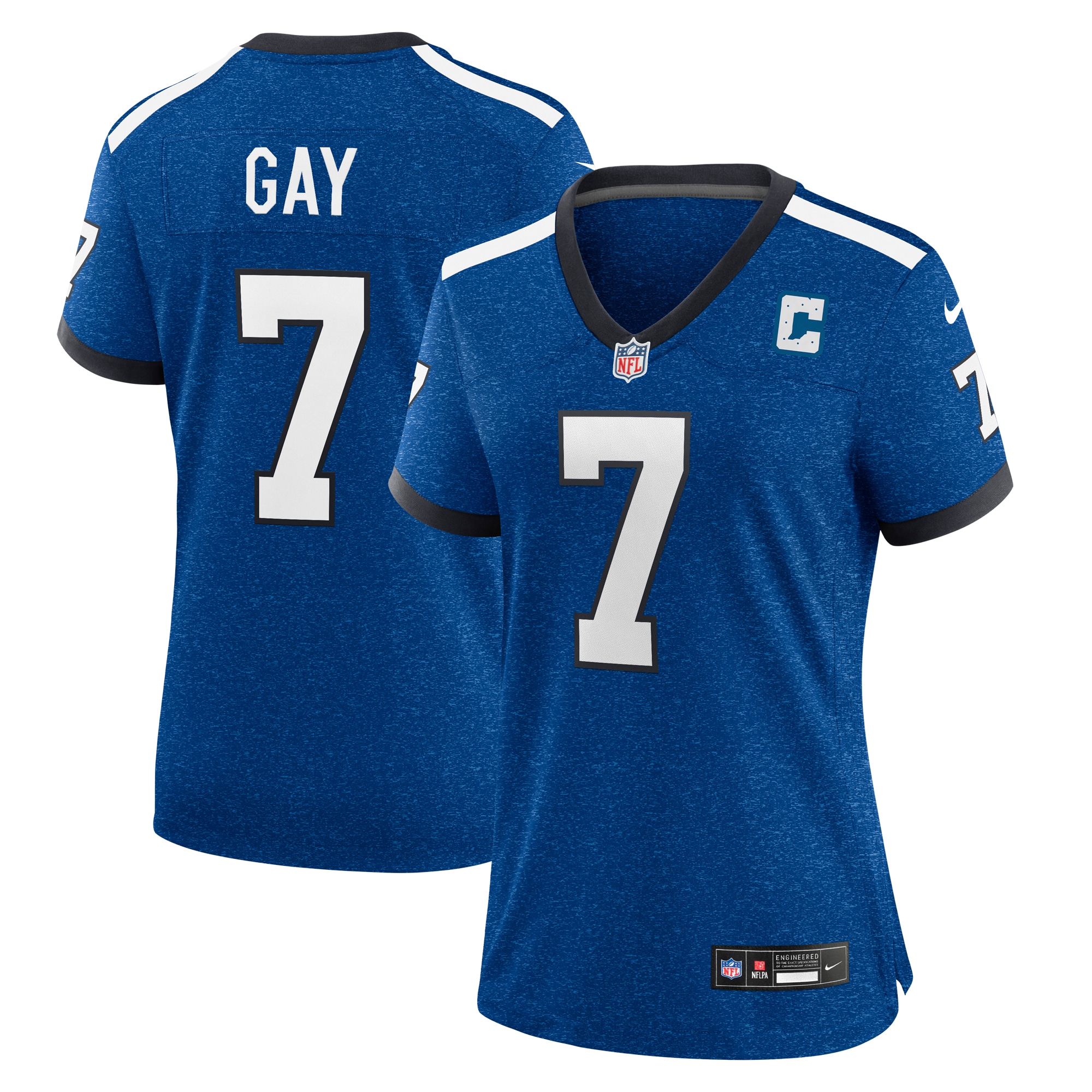 Women’s Indianapolis Colts Matt Gay Royal Indiana Nights Alternate Game Jersey