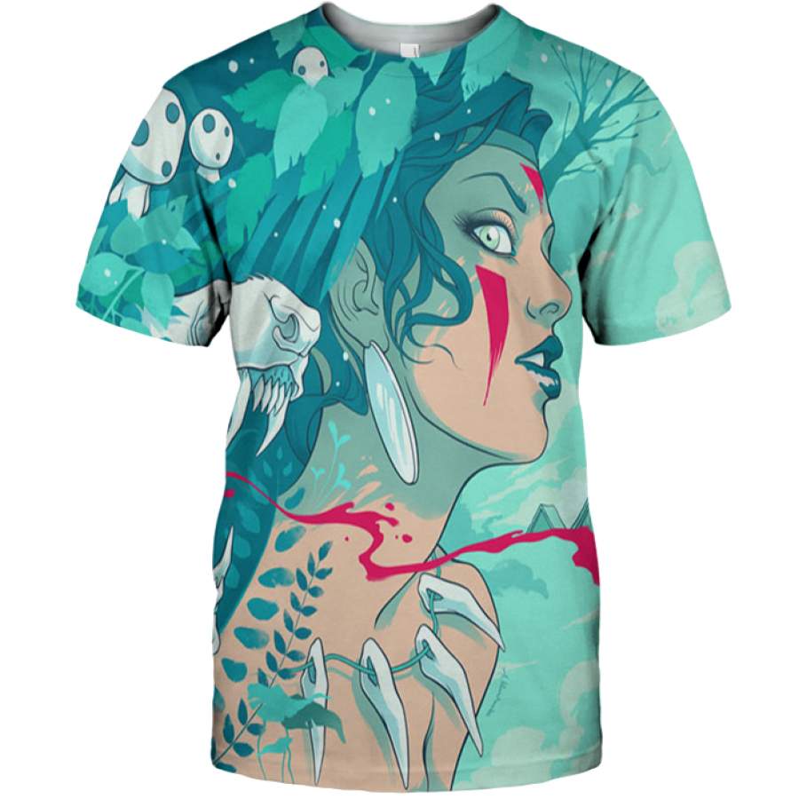 3D All Over Print Mononoke 14 Shirt