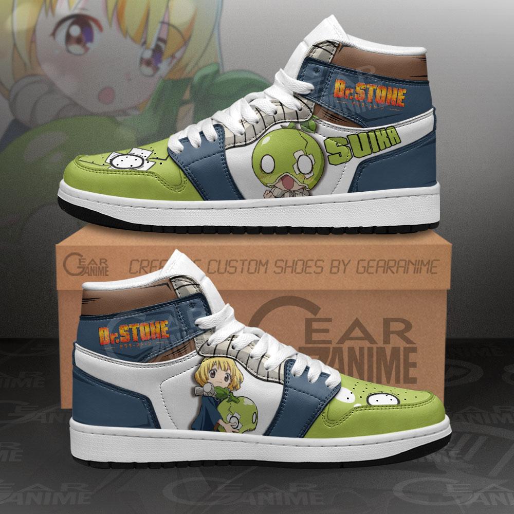 Suika Sneakers Dr. Stone Custom Anime Shoes