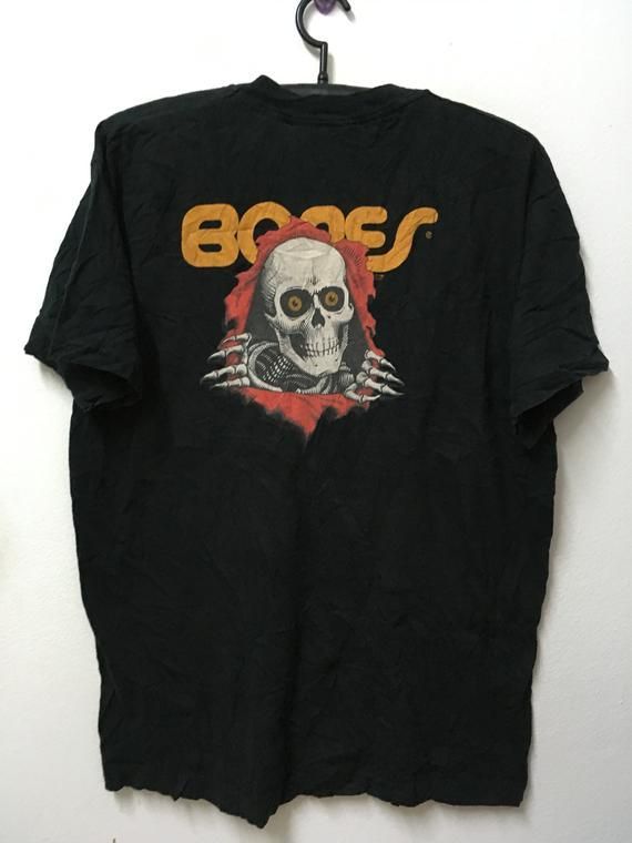 Vintage90S Powell Peralta Bones 1996 Skate Street Shirt 24 Shirt