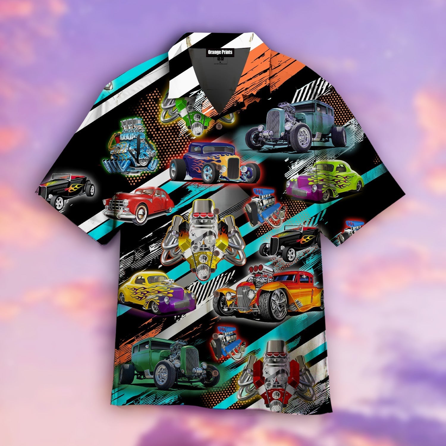 Hot Rod Hawaii Shirt For Men Women Adult Ha39400