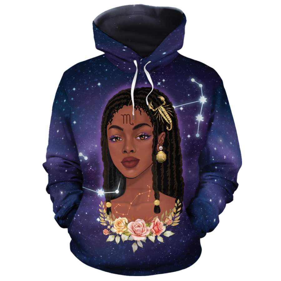 Scorpio Queen Art All-Over Hoodie