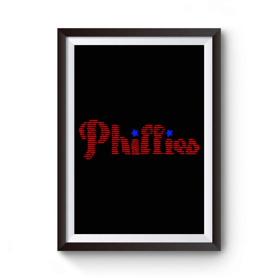 Vintage Philadelphia Phillies Legends Gear Team Gift Poster