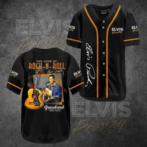 Elvis Presley Baseball Jersey Bbj-I0O7