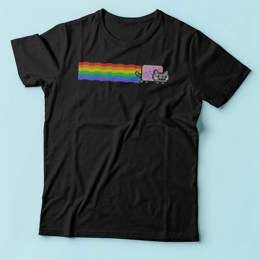 Nyan Cat Men'S T Shirt
