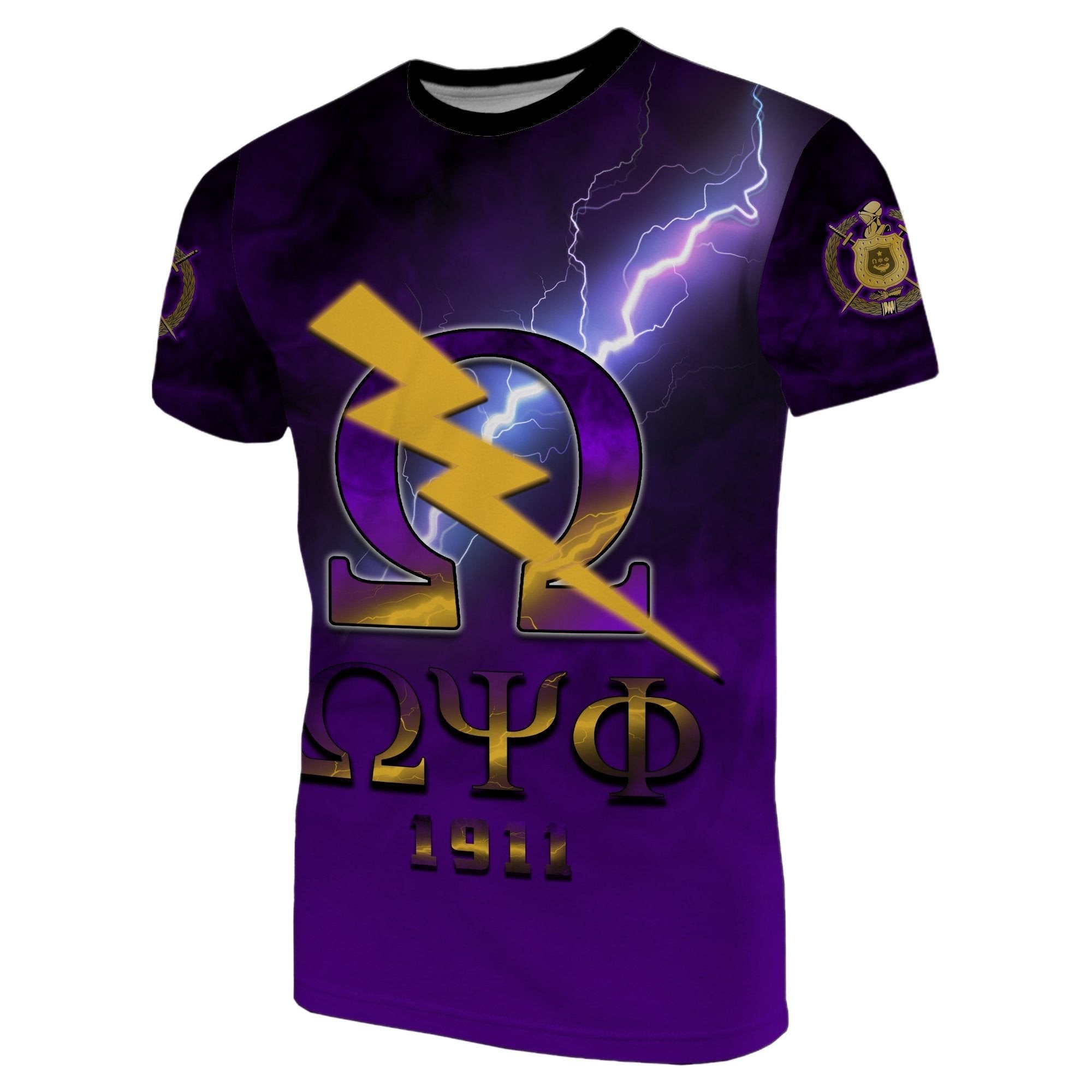 Fraternity Tshirt – Personalized Tshirt Omega Psi Phi Omega Thunder