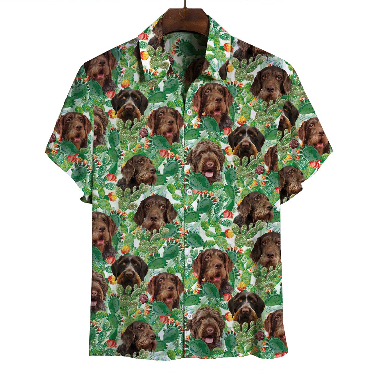 German Wirehaired Pointer Hawaii Shirt Ha5953