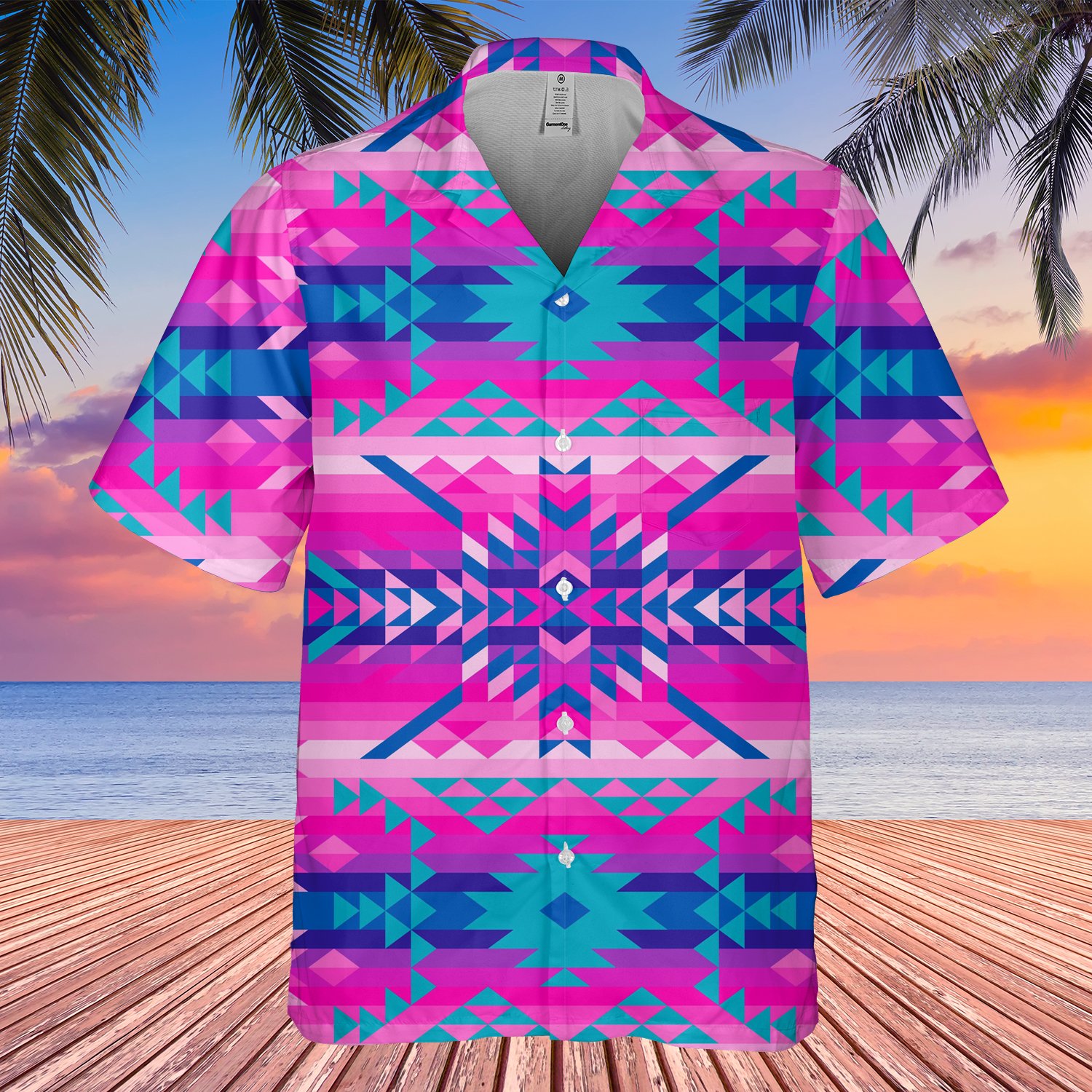 Pattern Native Hawaii Shirt Ha76714