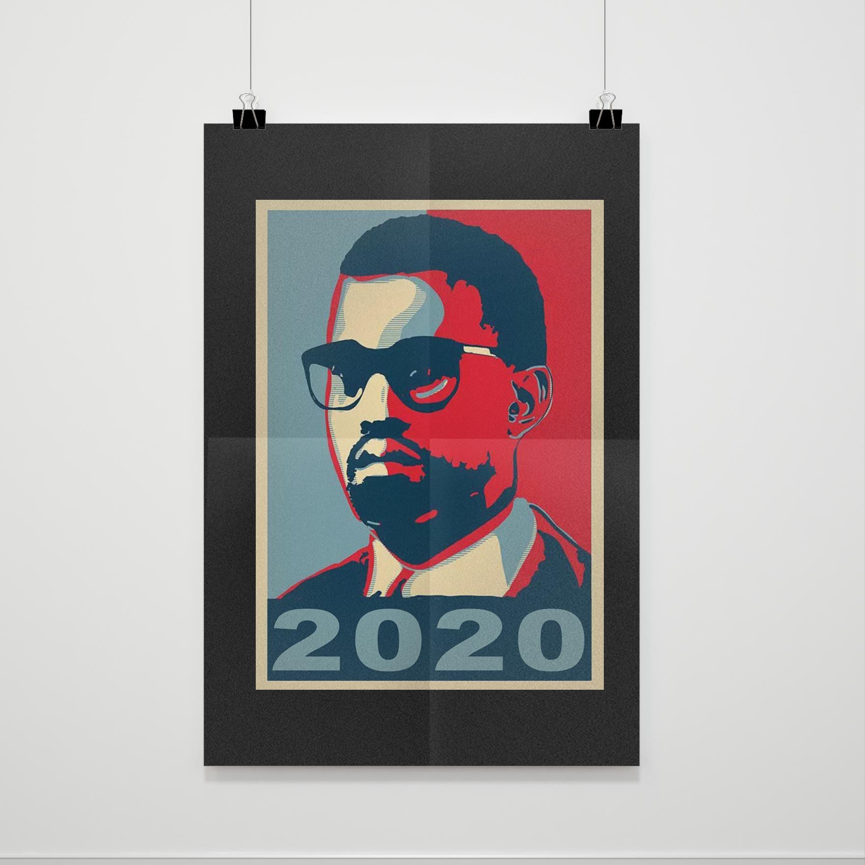 Yeezzy Kanye West For President 2020 Poster Poster