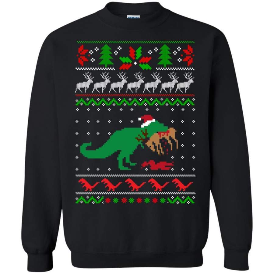 AGR Dinosaur Ugly Christmas sweatshirt