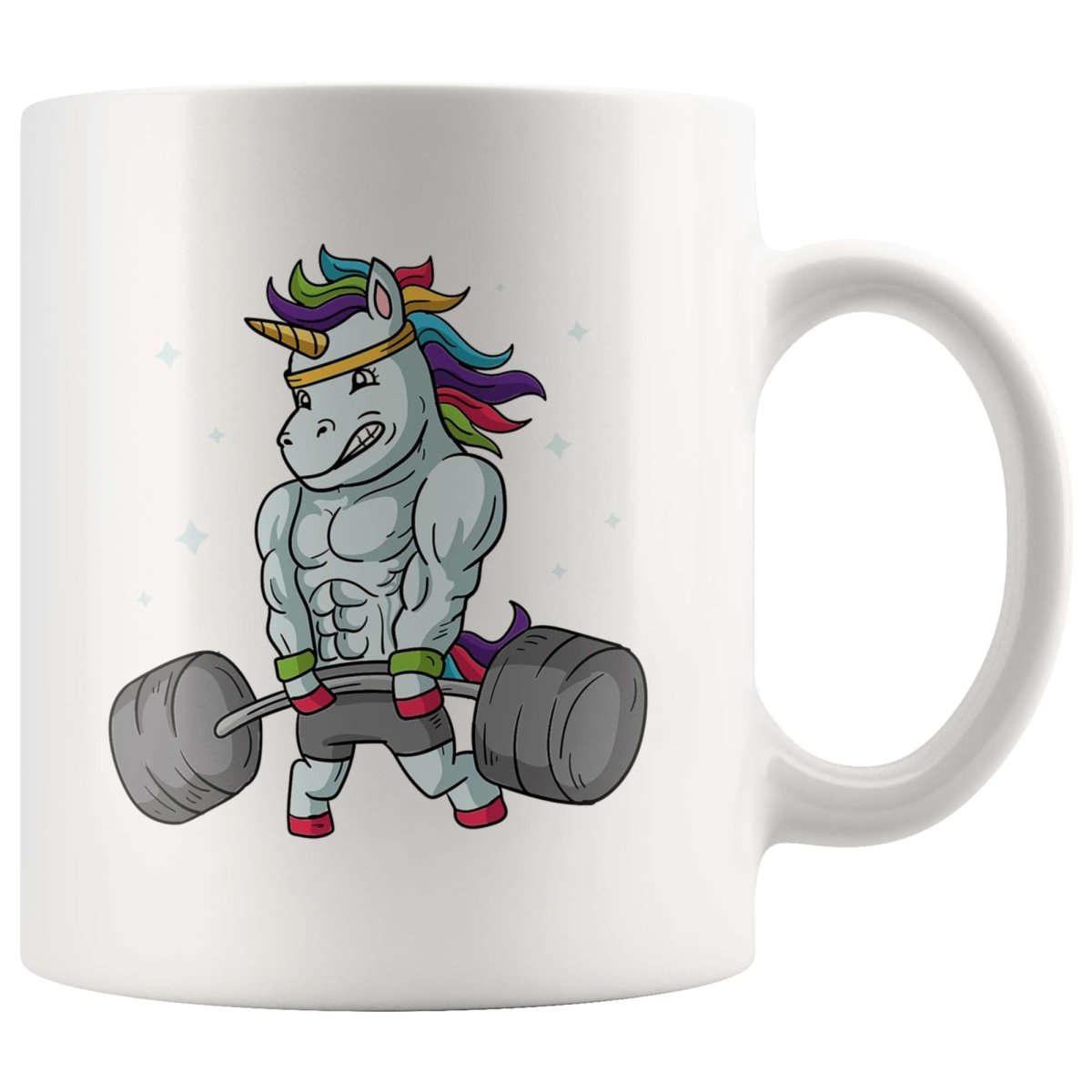 Weightlifting Unicorn – Funny Deadlift Gym Fitness 11 Oz Mug